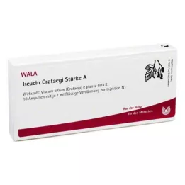 ISCUCIN crataegi Stärke A Ampullen, 10X1 ml