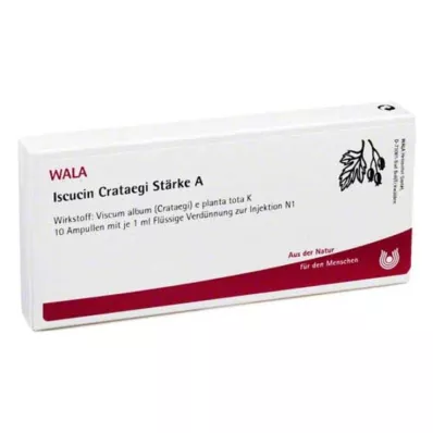 ISCUCIN crataegi Stärke A Ampullen, 10X1 ml