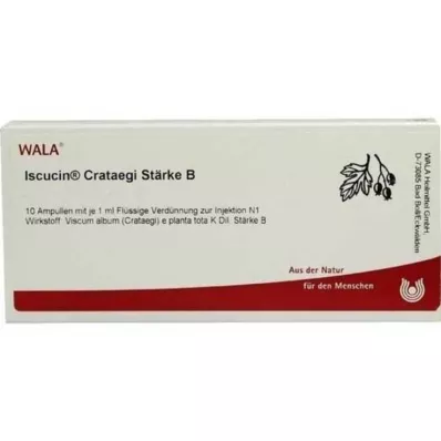 ISCUCIN crataegi Stärke B Ampullen, 10X1 ml