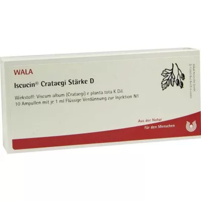 ISCUCIN crataegi Stärke D Ampullen, 10X1 ml ISCUCIN crataegi Stärke D Ampullen, 10X1 ml