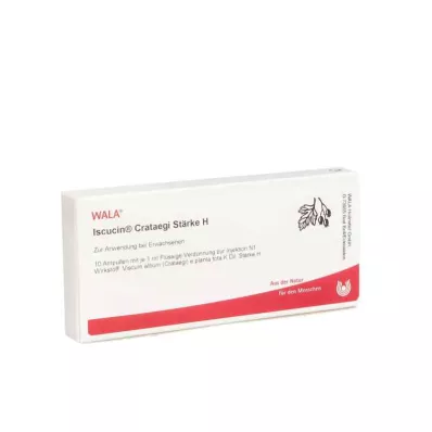 ISCUCIN crataegi Stärke H Ampullen, 10X1 ml