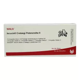 ISCUCIN crataegi Potenzreihe II Ampullen, 10X1 ml