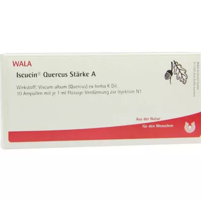 ISCUCIN quercus Stärke A Ampullen, 10X1 ml