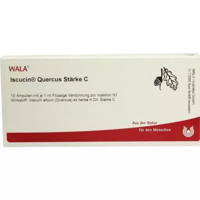 ISCUCIN quercus Stärke C Ampullen, 10X1 ml