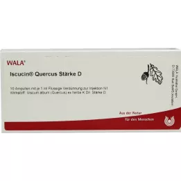 ISCUCIN quercus Stärke D Ampullen, 10X1 ml