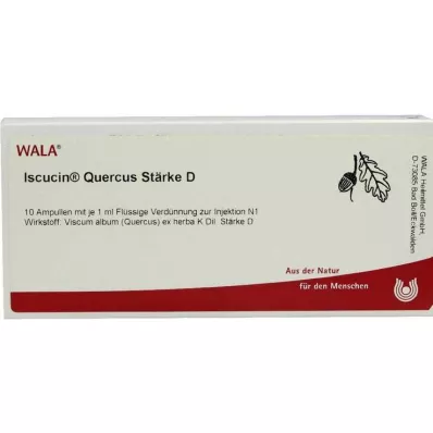 ISCUCIN quercus Stärke D Ampullen, 10X1 ml