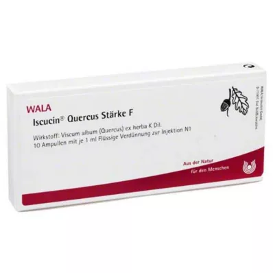 ISCUCIN quercus Stärke F Ampullen, 10X1 ml ISCUCIN quercus Stärke F Ampullen, 10X1 ml