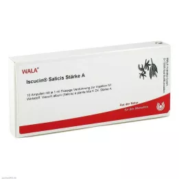 ISCUCIN salicis Stärke A Ampullen, 10X1 ml