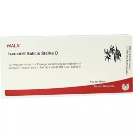 ISCUCIN salicis Stärke D Ampullen, 10X1 ml