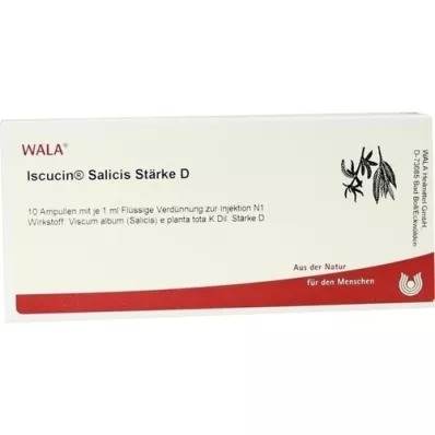 ISCUCIN salicis Stärke D Ampullen, 10X1 ml