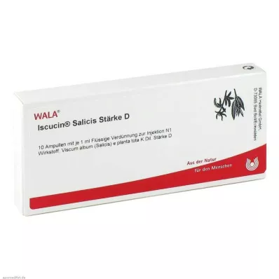 ISCUCIN salicis Stärke D Ampullen, 10X1 ml