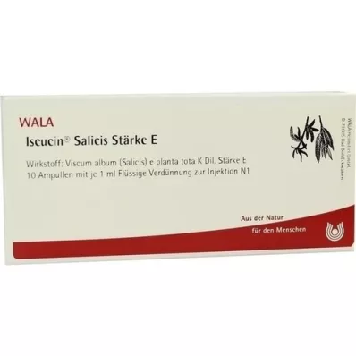 ISCUCIN salicis Stärke E Ampullen, 10X1 ml