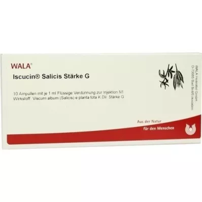 ISCUCIN salicis Stärke G Ampullen, 10X1 ml