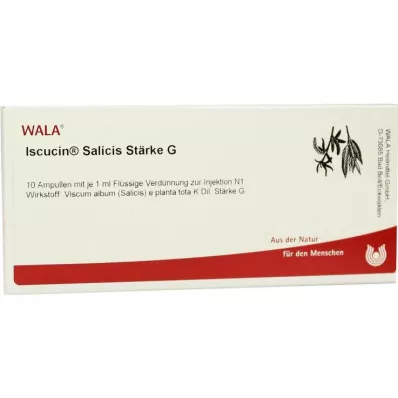 ISCUCIN salicis Stärke G Ampullen, 10X1 ml