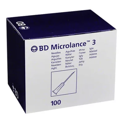BD MICROLANCE Kanüle 30 G 1/2 0,29x13 mm, 100 St