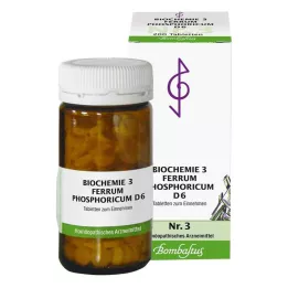 BIOCHEMIE 3 Ferrum phosphoricum D 6 Tabletten, 200 St