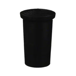 KRÜCKENKAPSEL Gr.2 20 mm schwarz, 1 St