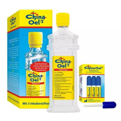 CHINA ÖL mit 3 Inhalatoren, 100 ml