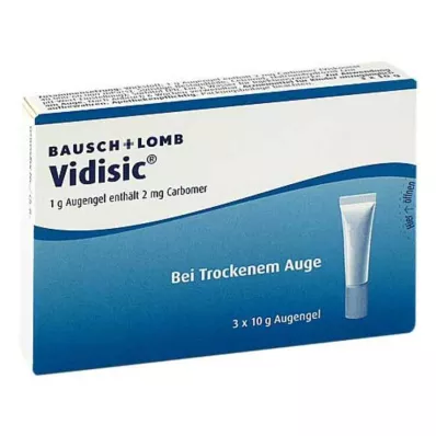 VIDISIC Augengel, 3X10 g