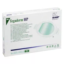 TEGADERM 3M Transpar.Verb.10x11,5 cm oval 9546HP, 50 St