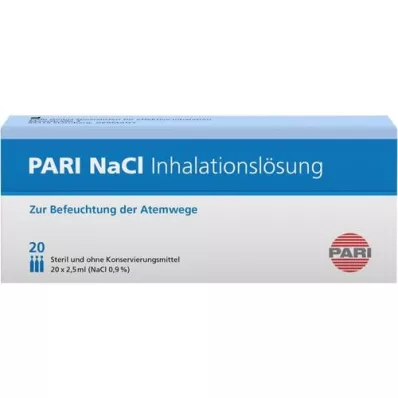 PARI NaCl Inhalationslösung Ampullen, 20X2.5 ml