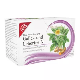 H&S Galle- und Lebertee N Filterbeutel, 20X2.0 g