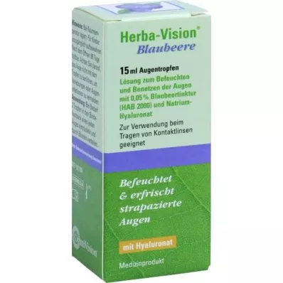 HERBA-VISION Blaubeere Augentropfen, 15 ml