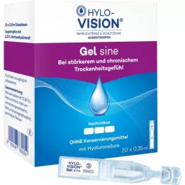 HYLO-VISION Gel sine Einzeldosispipetten, 20X0.35 ml