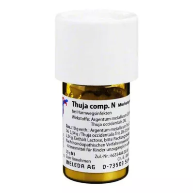 THUJA COMP.N Trituration, 20 g THUJA COMP.N Trituration, 20 g