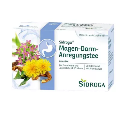 SIDROGA Magen-Darm-Anregungstee Filterbeutel, 20X2.0 g
