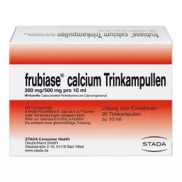 FRUBIASE CALCIUM T Trinkampullen, 20 St