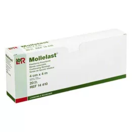 MOLLELAST Binden 4 cmx4 m einzeln verpackt, 20 St