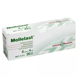 MOLLELAST Binden 6 cmx4 m einzeln verpackt, 20 St