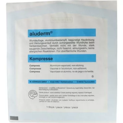 ALUDERM Kompressen 10x15 cm, 1 St