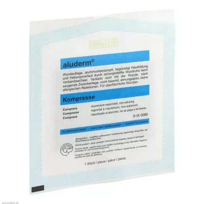 ALUDERM Kompressen 10x15 cm, 1 St