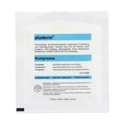 ALUDERM Kompressen 20x20 cm, 1 St