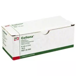 CELLONA Gipsbinden 6 cmx2 m, 2X5 St