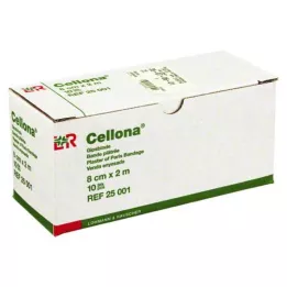 CELLONA Gipsbinden 8 cmx2 m, 2X5 St