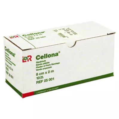 CELLONA Gipsbinden 8 cmx2 m, 2X5 St