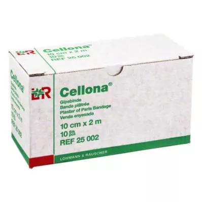 CELLONA Gipsbinden 10 cmx2 m, 2X5 St