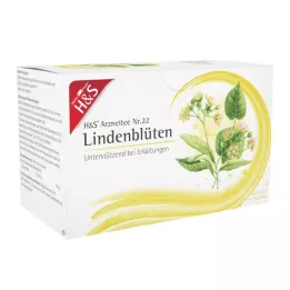 H&amp;S Lindenblüten Tee Filterbeutel, 20X1.8 g