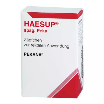 HAESUP spag.Peka Suppositorien, 10 St