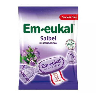 EM-EUKAL Bonbons Salbei zuckerfrei, 75 g