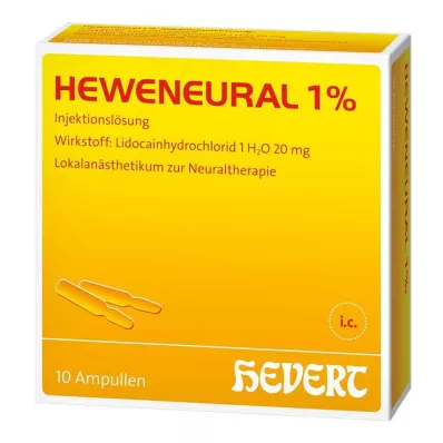 HEWENEURAL 1% Ampullen, 10X2 ml