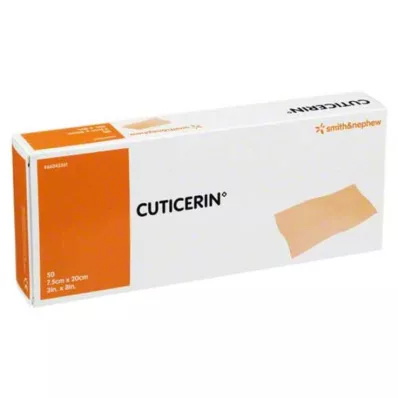 Cuticerin 7,5x20cm Gaze mit Sa, 50 St