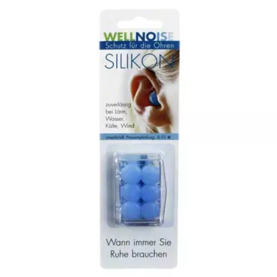 WELLNOISE Ohrenstopfen blau Blister, 3X2 St