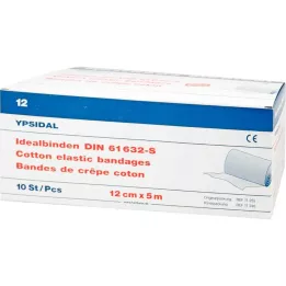 IDEALBINDE Ypsidal 12 cmx5 m Zellgl.+Schacht.o.Kl., 10 St