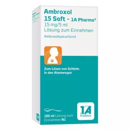 AMBROXOL 15 Saft-1A Pharma, 100 ml
