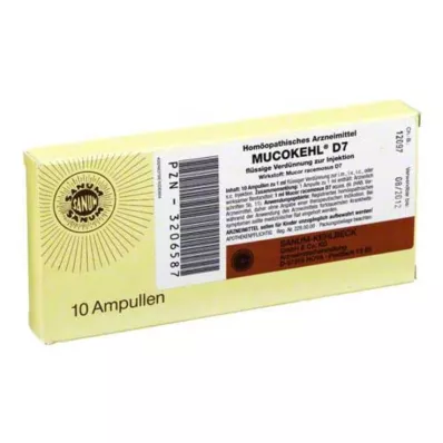 MUCOKEHL Ampullen D 7, 10X1 ml MUCOKEHL Ampullen D 7, 10X1 ml
