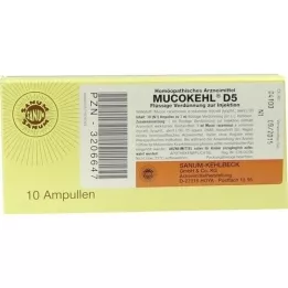 MUCOKEHL Ampullen D 5, 10X1 ml